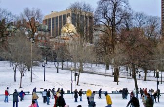 America’s Coolest Outdoor Skating Rinks