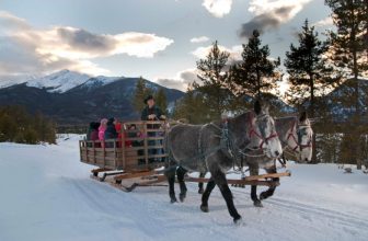 Winter Sleigh Rides in Colorado