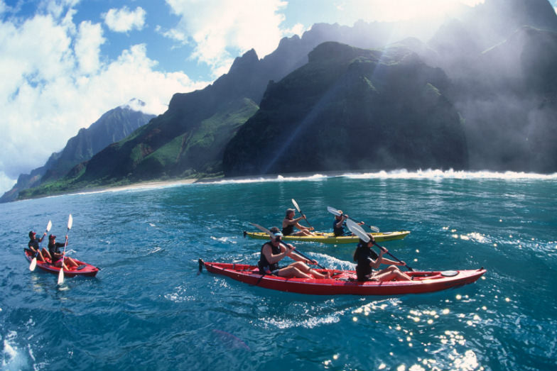 Kayak or stand up paddle in Koloa.