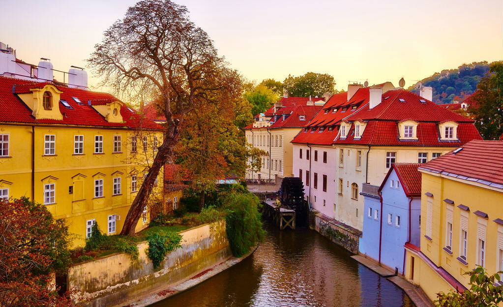 Prague in the fall 