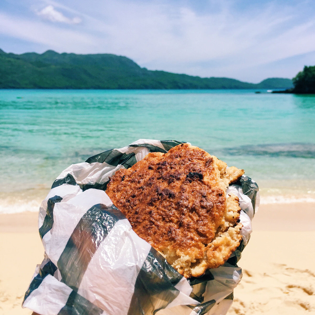 Coconut cakes are some of Samana's staples.