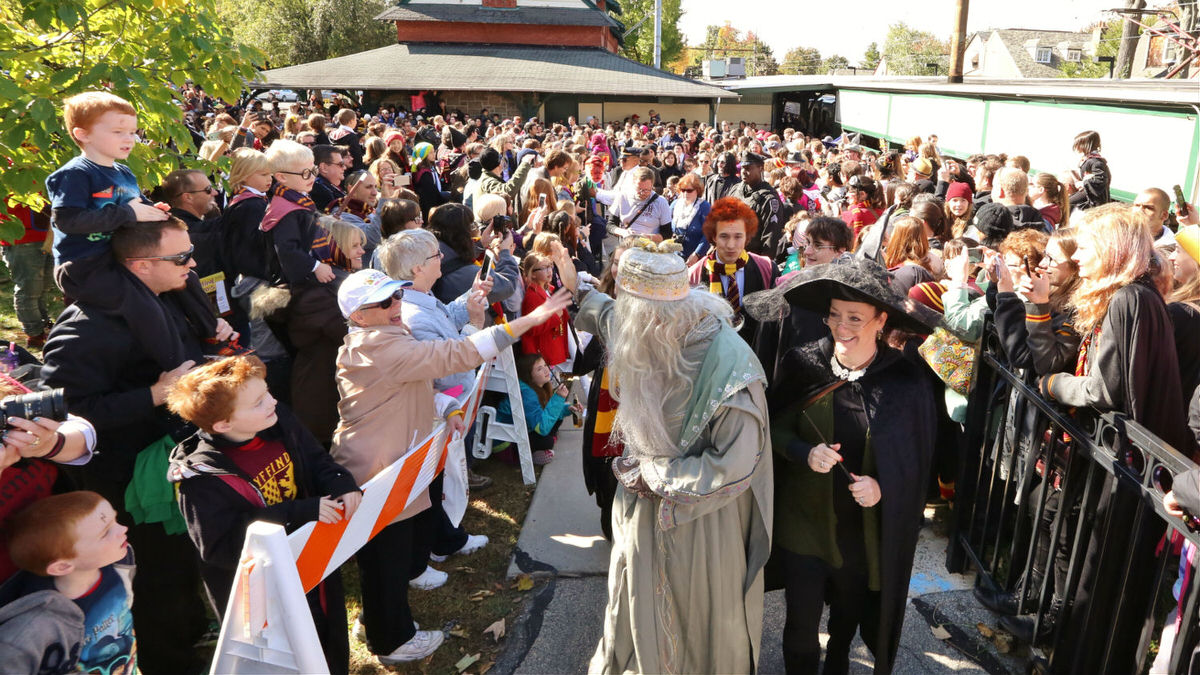 Meet your favorite Harry Potter characters at the Harry Potter Festival.