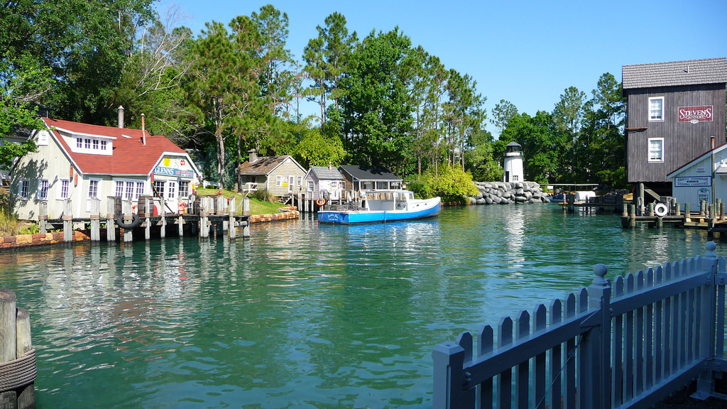 Universal Orlando and one of its water taxis