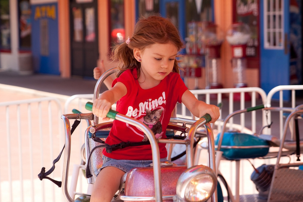 Child in Old Town Kissimmee