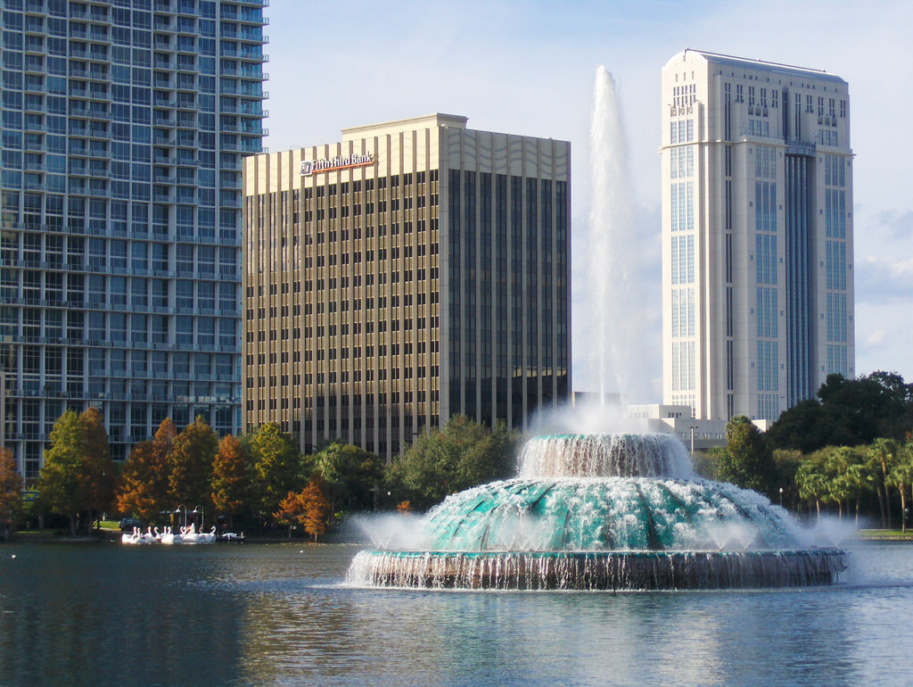 Lake Eola in Downtown Orlando