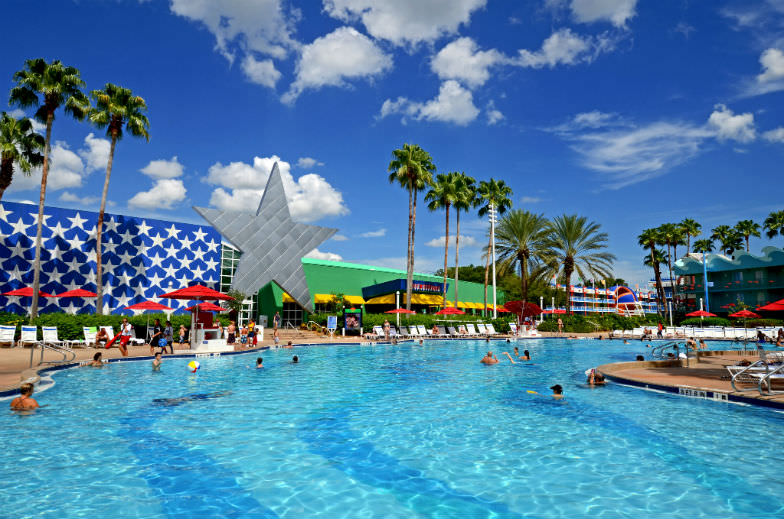 Relax by the pool at one of Disney's resorts during your visit.