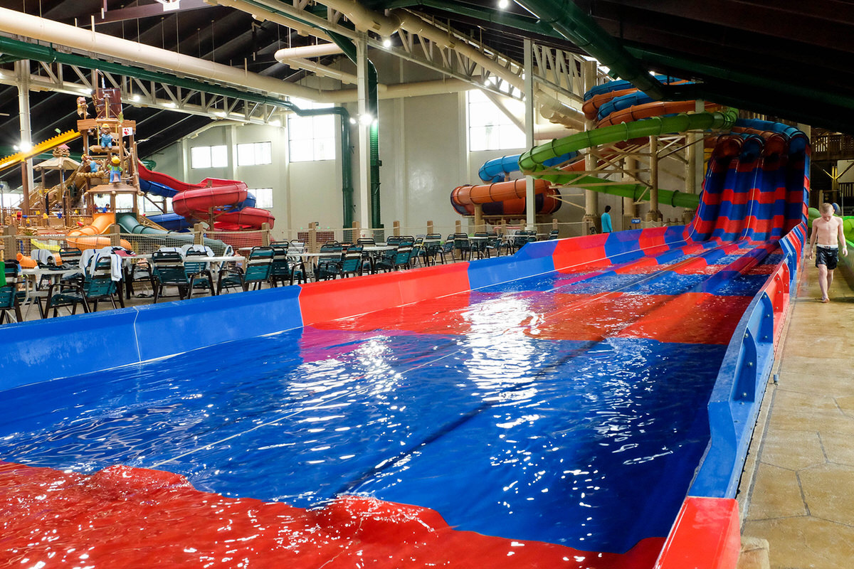 Great Wolf Lodge SoCal's indoor waterpark.