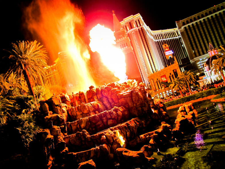 Mirage’s Volcano show