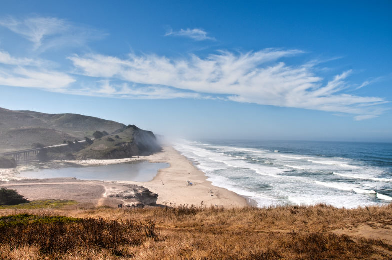 The Pacific Coast ouside San Francisco