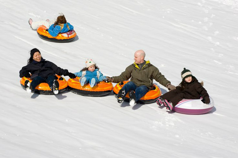 Tubing at Mohonk Mountain House