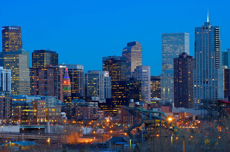 Denver, Colorado skyline