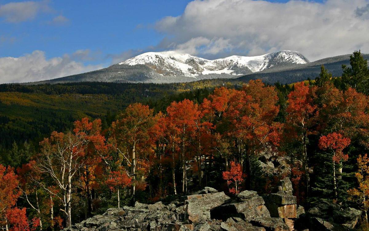 Santa Fe in the fall