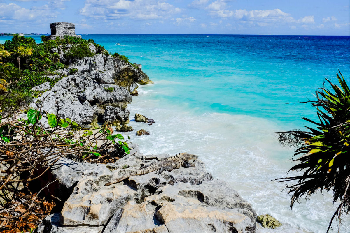 Tulum Ruins in the Riviera Maya