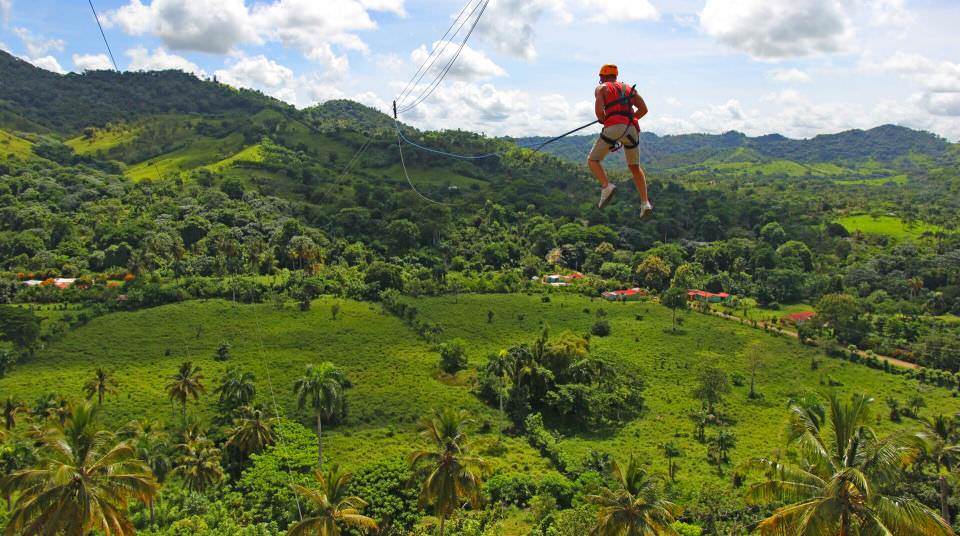 Canopy Adventure Zipline is a family-friendly attraction in Punta Cana for big kids.