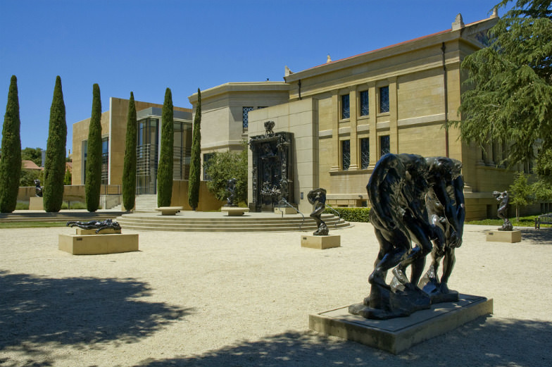 Rodin Sculpture Garden in Palo Alto, California