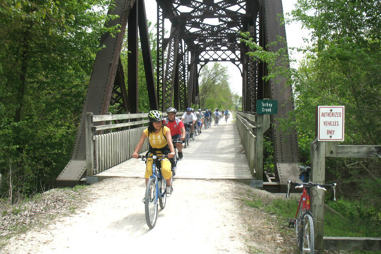 Katy Trail in St. Charles, MO