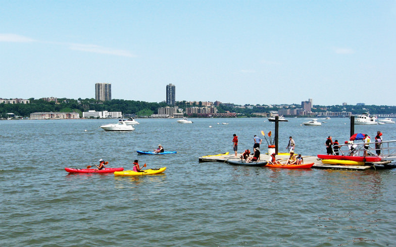 Kayaking on the Hudson