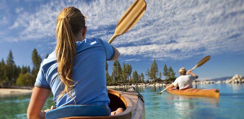 Kayaking at Resort at Squaw Creek