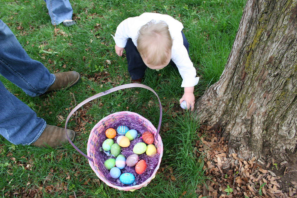 Egg hunting with the kids is one of Easter's most celebrated traditions.