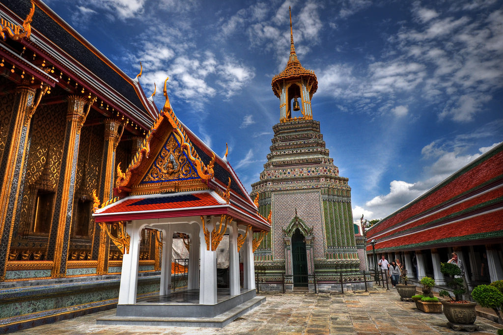 Old Grand Palace in Bangkok