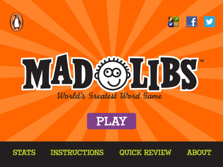 Mad Libs is a perfect app for family road trips.