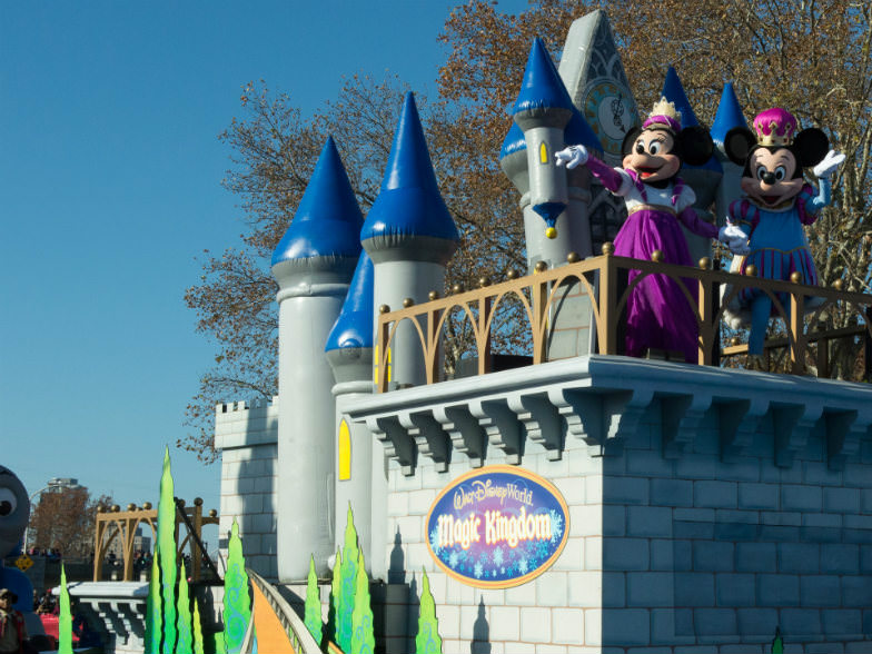 Disney Float during the Dunkin' Donuts Thanksgiving Day Parade