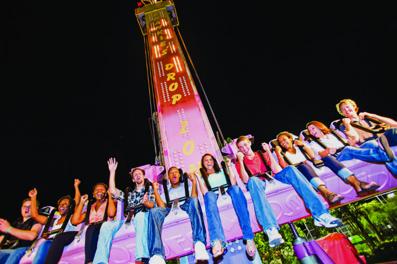 The Drop Zone at Frankie's Fun Park 