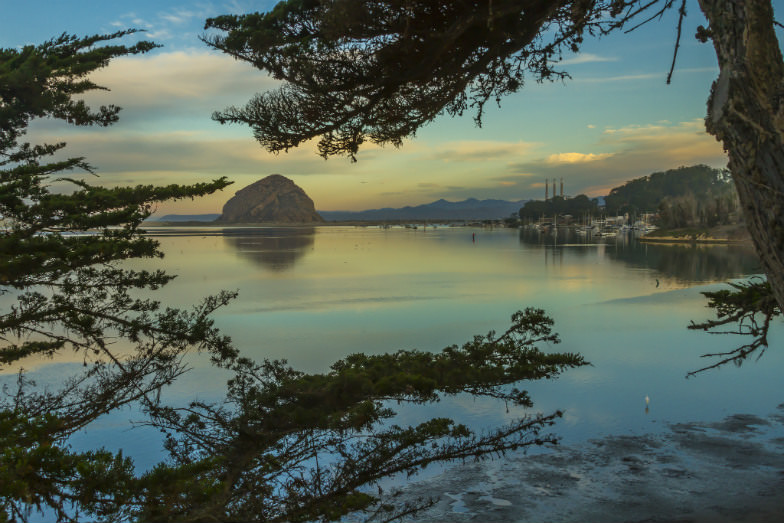 Dawn at Morro Bay in California’s Central Coast