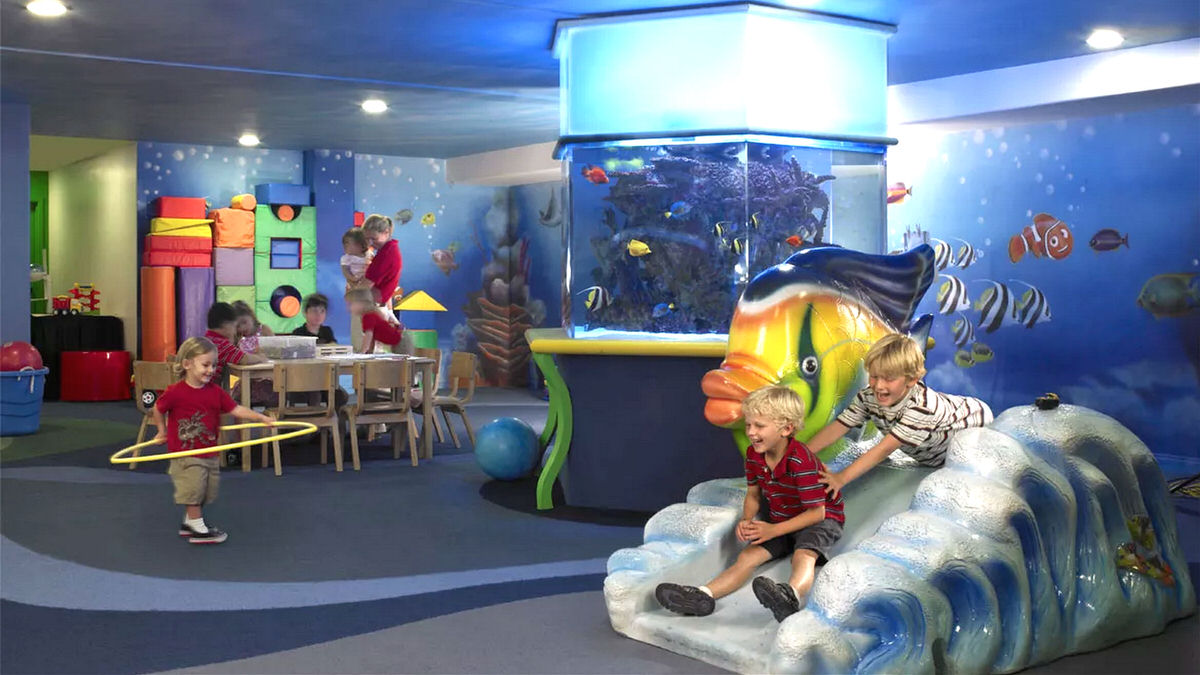 Omni La Costa's Kidtopia Kids Club welcomes little ones as young as 6 months.