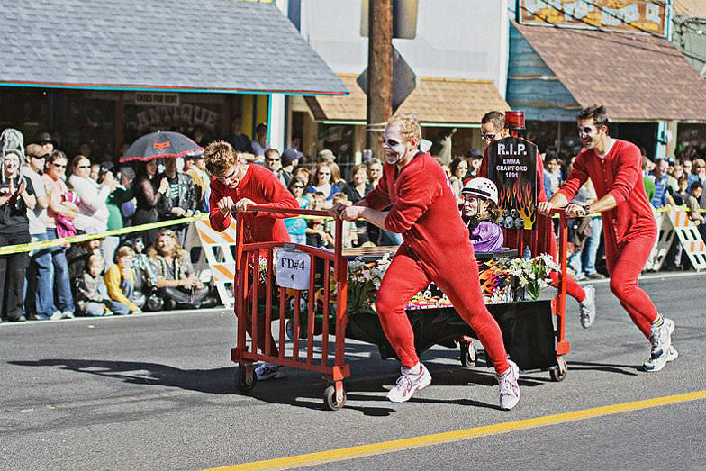 Emma Crawford Coffin Races and Parade in Manitou Springs