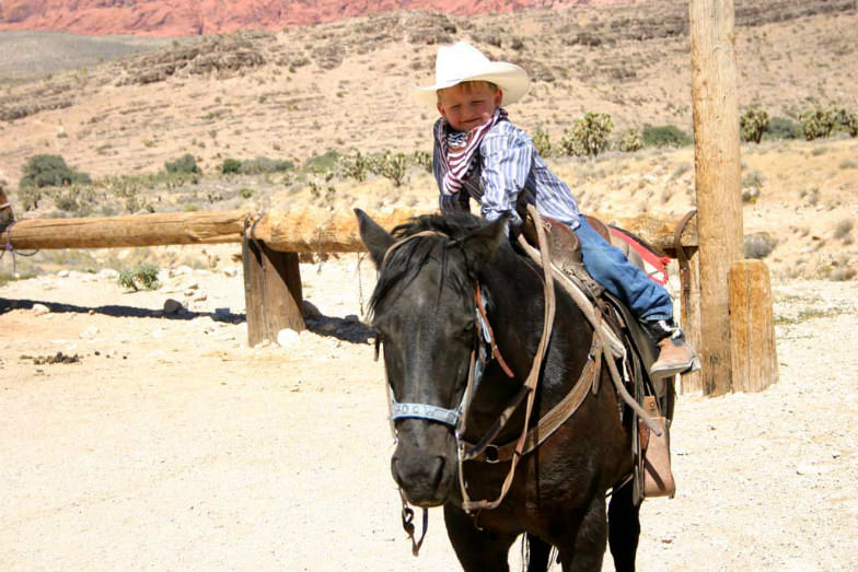 Cowboy Trail Rides in Red Rock Canyon