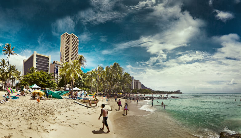 Beach in Oahu