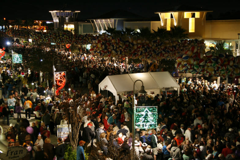 Beach Ball Drop in Panama City, Florida