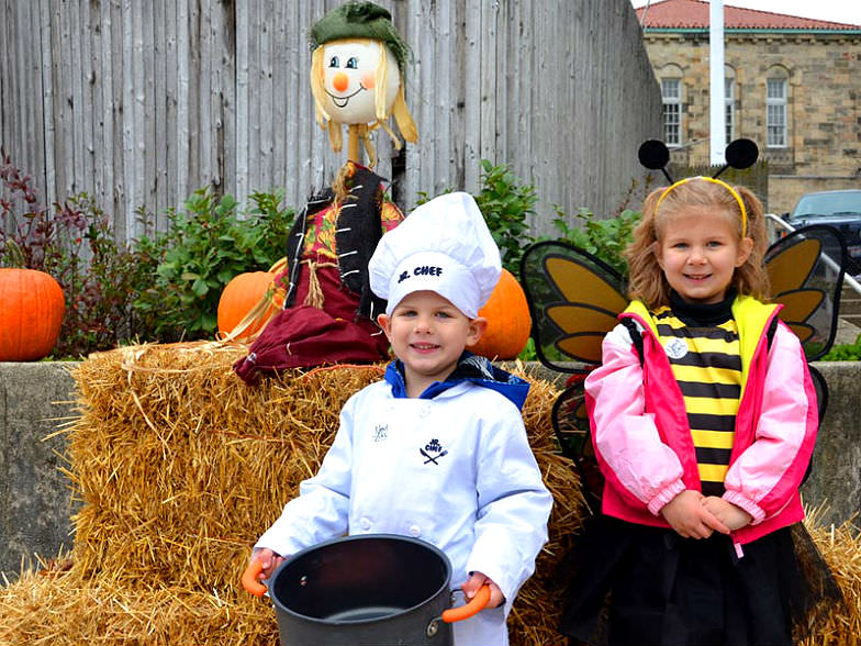 Tiny trick-or-treaters at Toledo Zoo's Little Boo