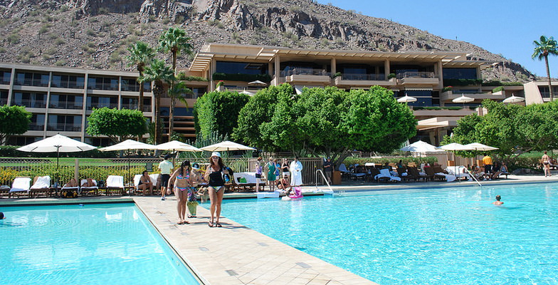 The Phoenician and Camelback Mountain