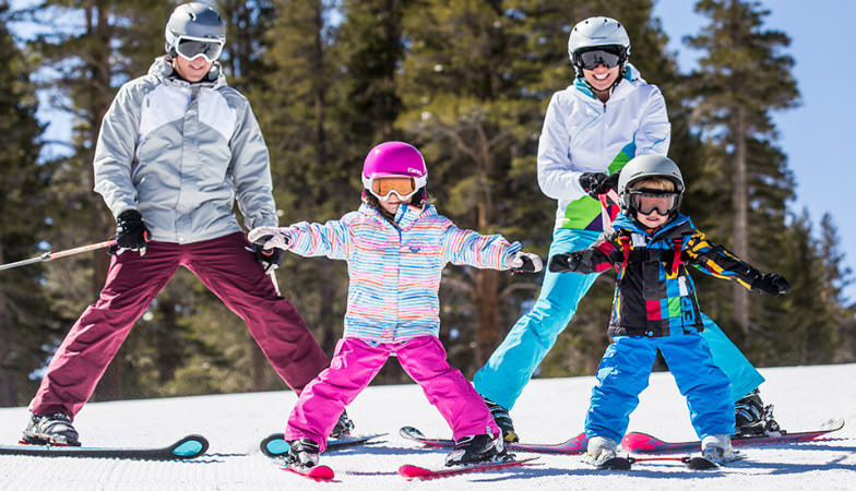 Family at June Mountain