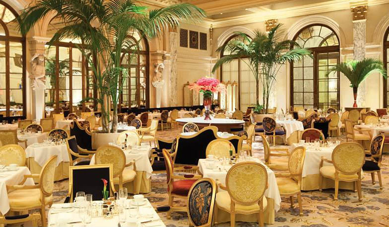 The Palm Court for Afternoon Tea at the Plaza