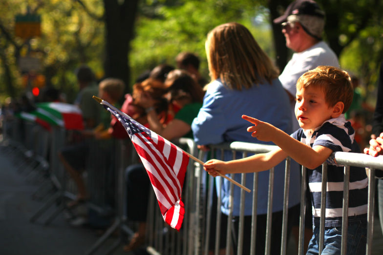 Columbus Day Parade in New York City
