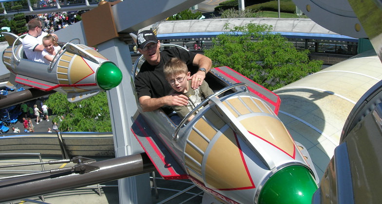 Flying at Disney World