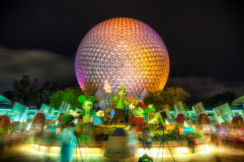 Epcot at Night