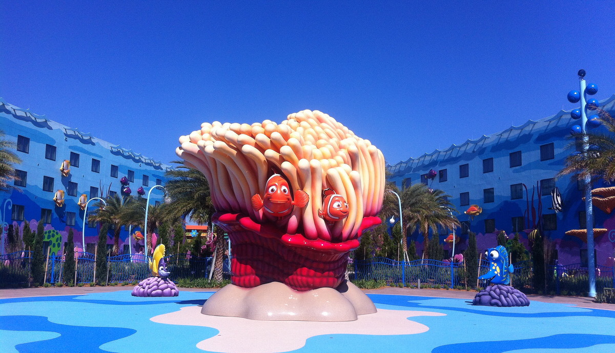 Finding Nemo at Animation Resort 