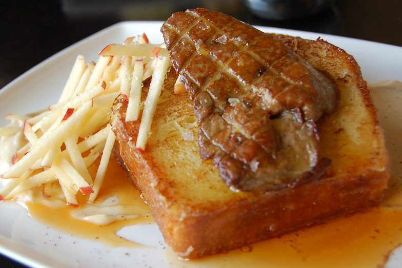 Foie gras on toast