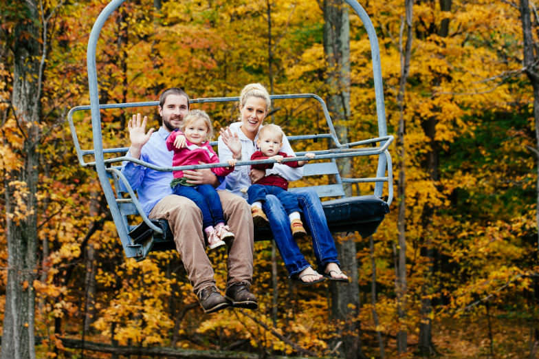 Fall Foliage Rides in Bristol Mountain