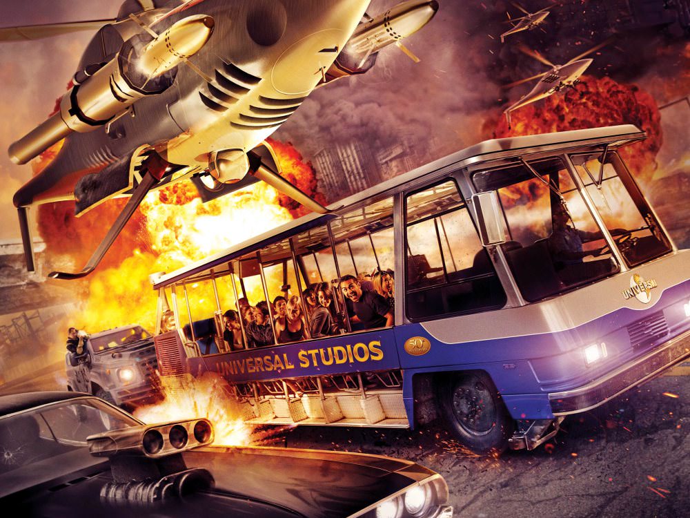 "Fast & Furious - Supercharged" at Universal Studios Hollywood