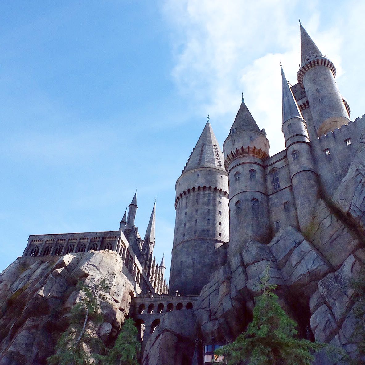 Hogwarts Caste at WWoHP at Universal Studios Hollywood