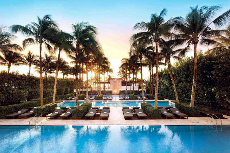 Pool at the Setai Miami Beach