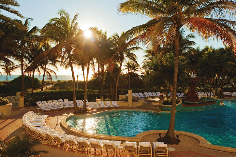 Sunset at Loews Hotel Miami Beach