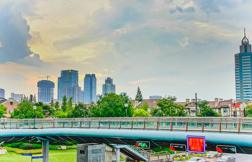 Overpasses in Shanghai