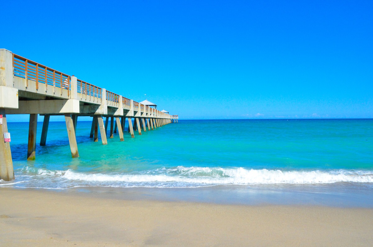 Jupiter Beach is one of Florida's best beaches.