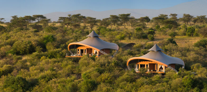 Mahali Mzuri tents